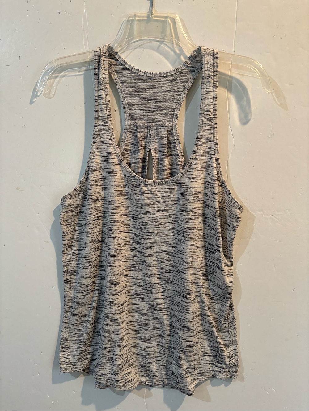 LULULEMON Heathered Gray Racerback Tank Top